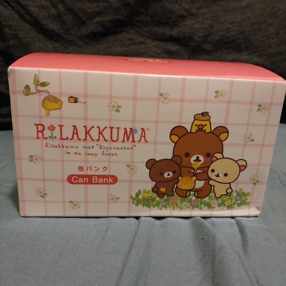 Rilakkuma can bank